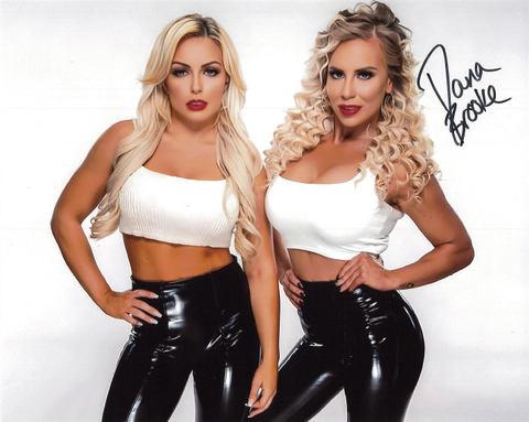 *Dual Signed* Rose | Brooke White Top 8x10 Promo (JSA)