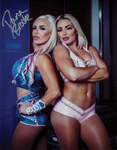 *Dual Signed* Rose | Brooke Blue Pink 11x14 Poster (JSA)