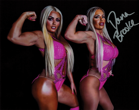 *Dual Signed* Rose | Brooke Flex 8x10 Promo (JSA)