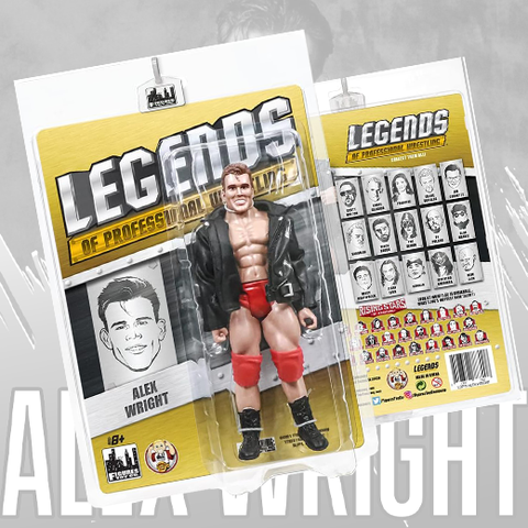 *Signed* Alex Wright Legends Figure (JSA)