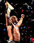 *Signed* Kurt Angle Confetti 8x10 Promo (JSA)