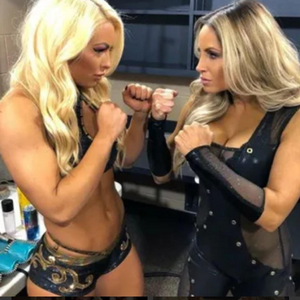 Mandy Rose Blue Black Gold Trish Gear Set