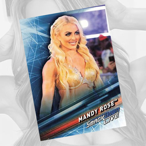 *Signed* Mandy Rose Topps 2019 #33 w/ Case