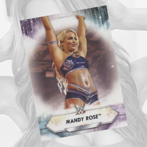 *Signed* Mandy Rose Topps 2021 #181 w/ Case