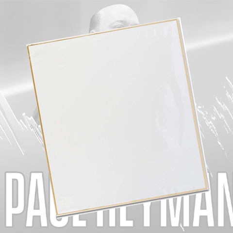 *Signed* Paul Heyman Shikishi Board (JSA)