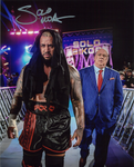 *Dual Signed* Paul Heyman|Solo Entrance 8x10 Promo (JSA)